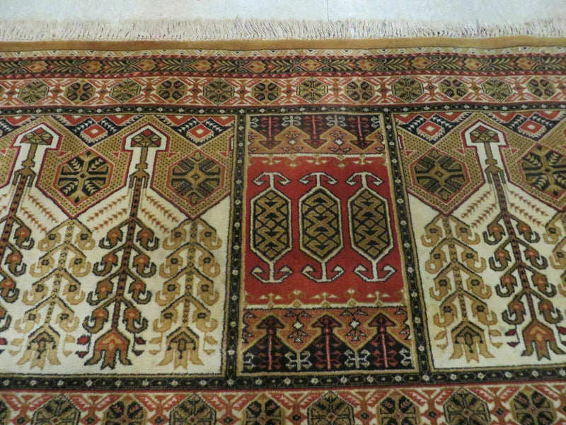 Couristan Rug 10x14, Large Belgium Power Loomed Wool Carpet 10 x 14 ft, Brown Tan Cream Oriental Rug, Living Room Rug, Large Area Rug by Jewel Rugs