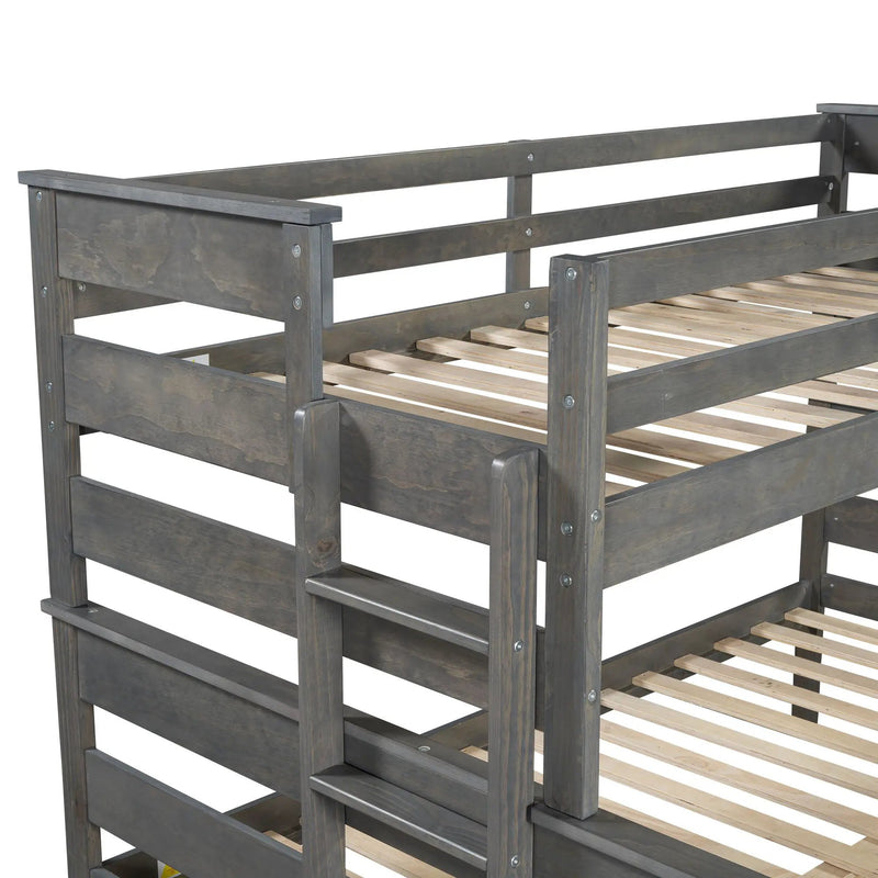 Detachable Design Bunk Bed With Ladder by Unique Piece Furniture