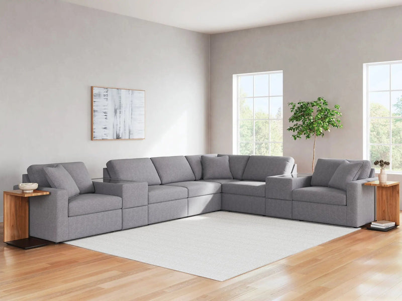 Modmax - Sectional - Granite by Unique Piece Furniture