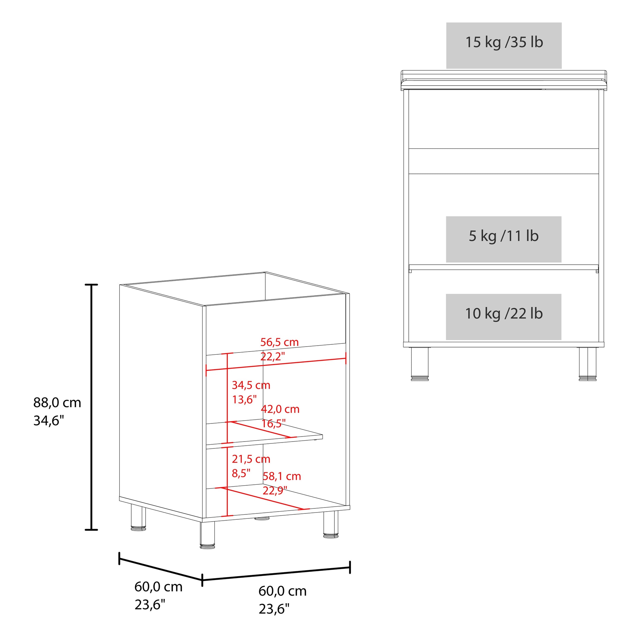 Foster 2 Door Utility Tub and Sink Freestanding Cabinet by HouseOfZazla