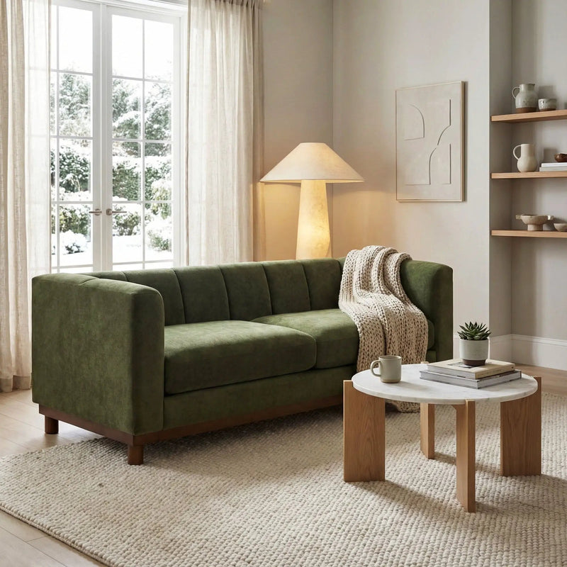 Soft Loveseat Sofa For Living Room by HouseOfZazla