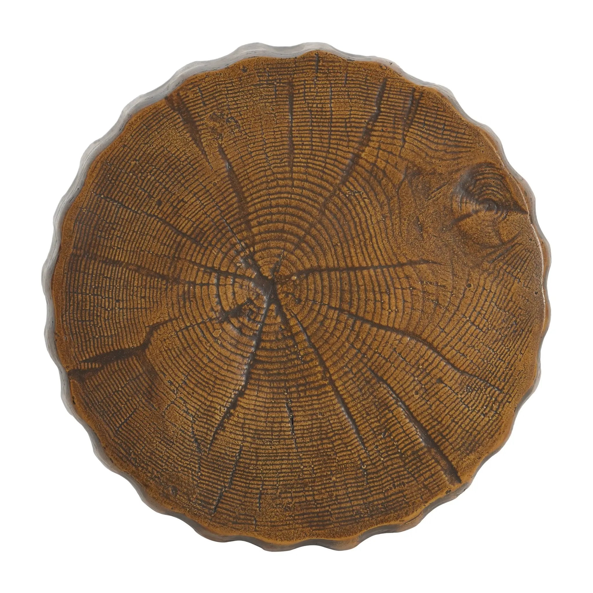 MGO Outdoor Indoor Side Table - Tree Stump Style by HouseOfZazla