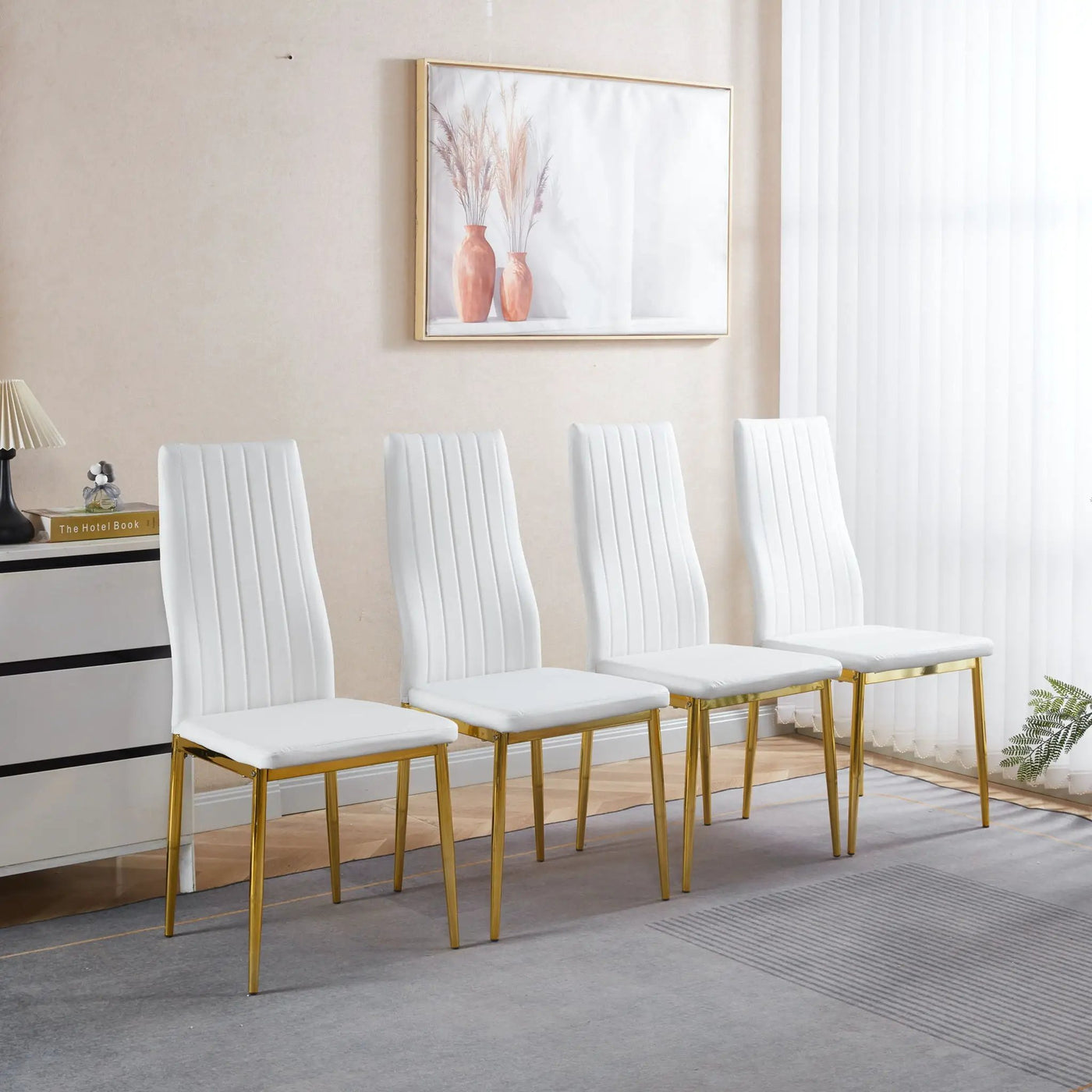 Elegant Legs Dining Chair (Set of 4) by Unique Piece Furniture