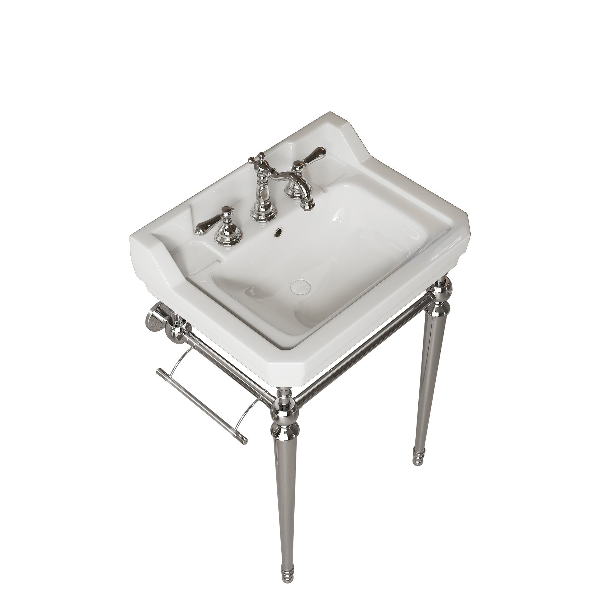 VICI 23" Bathroom Console Sink, Wall-Mounted by HouseOfZazla