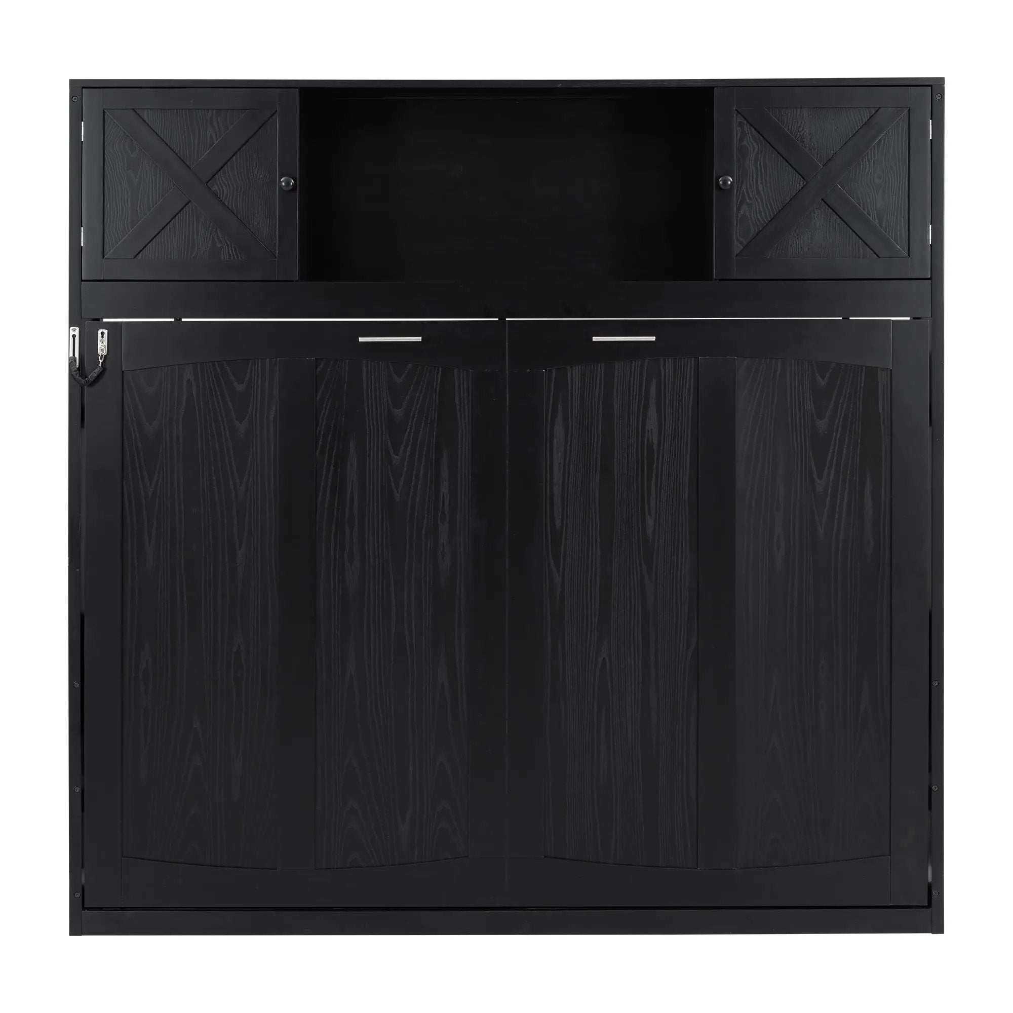 Murphy Bed With Storage Cabinets
