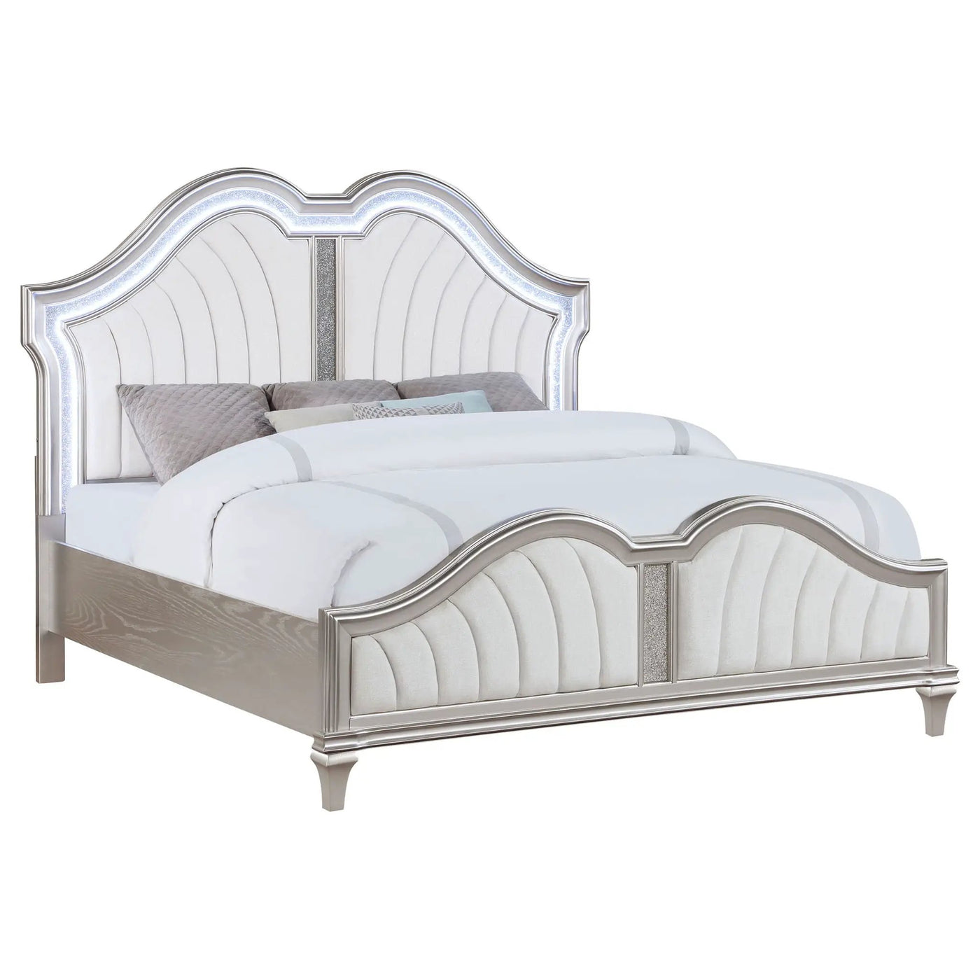 Katerina - Platform Bed With LED Light by HouseOfZazla