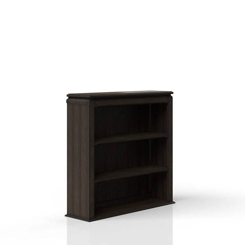 2 Shelf Bookcase Hutch - Chocolate by HouseOfZazla
