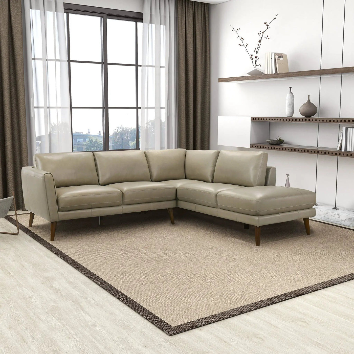 Benson - Sectional Sofa With Chaise by Unique Piece Furniture