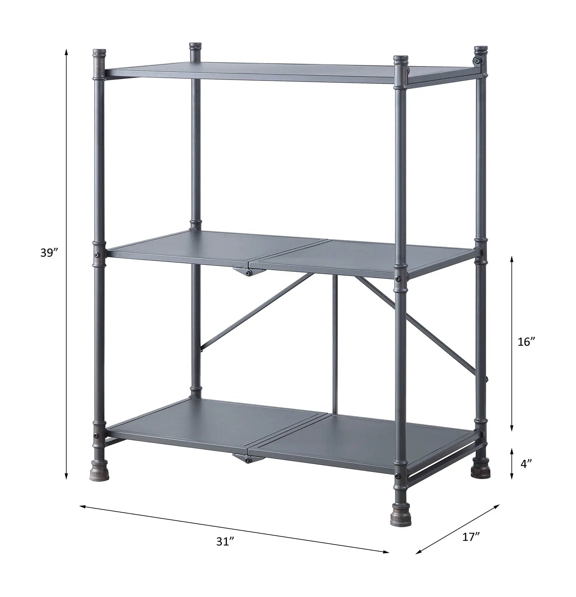 Cordelia - Console Table - Sandy Black, Dark Bronze Hand-Brushed by Unique Piece Furniture