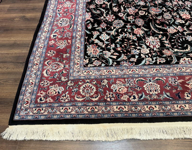 Large Sino Persian Rug 10x15, Floral Allover, Hand Knotted Wool Carpet, Fine by Jewel Rugs