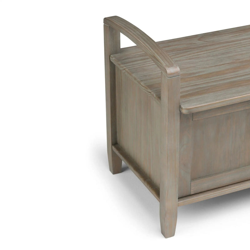 Warm Shaker - Handcrafted Entryway Storage Bench by Unique Piece Furniture