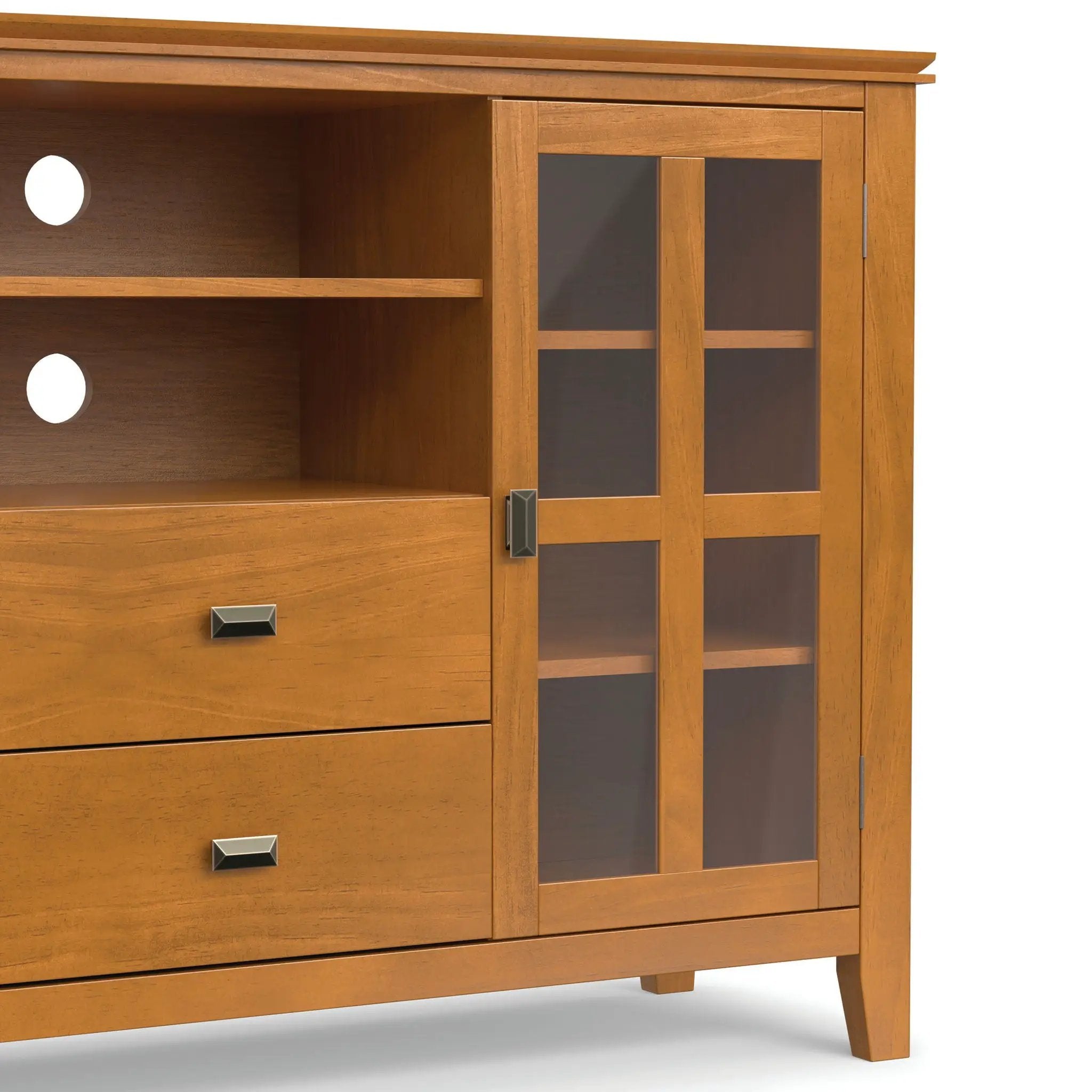 Artisan - Handcrafted, Tall TV Media Stand by Unique Piece Furniture