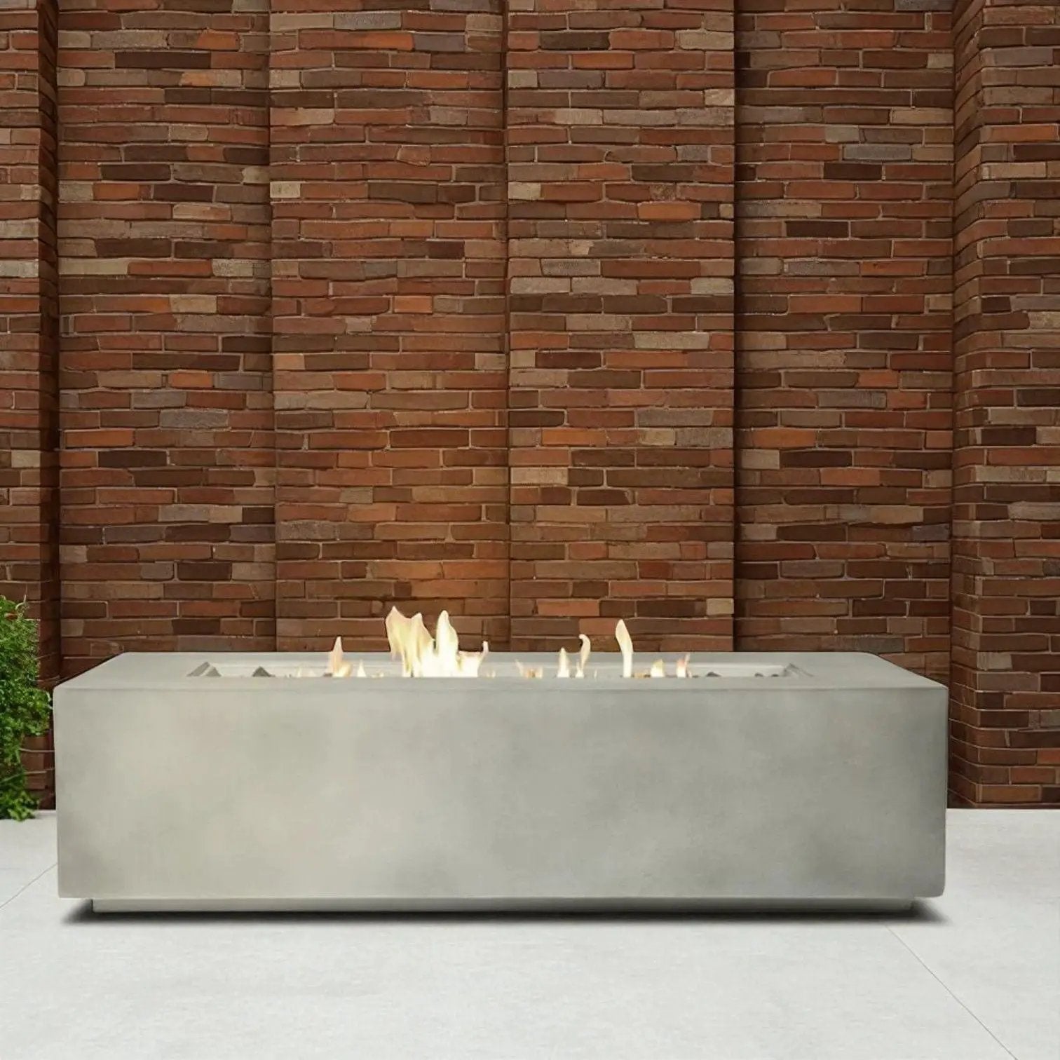 Lightweight Design Propane / Natural Gas Fire Pit Table by Unique Piece Furniture
