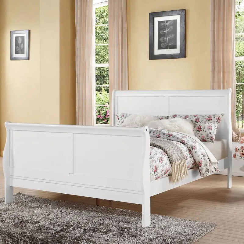 Louis Philippe III - Bed (FB 34"H) by Unique Piece Furniture
