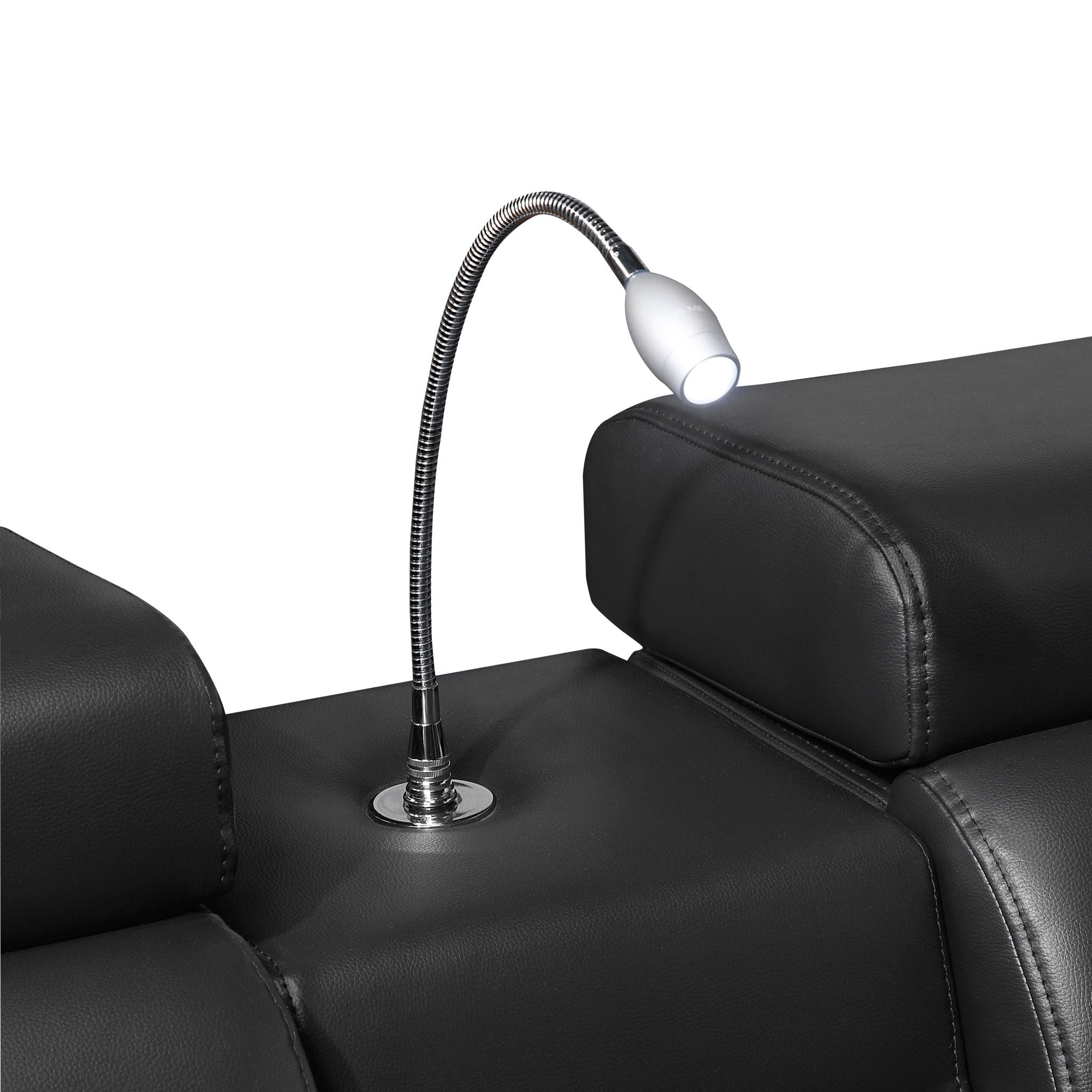 Nova - Sectional With Bluetooth Speaker, LED And Lifting Wine Cabinet by HouseOfZazla