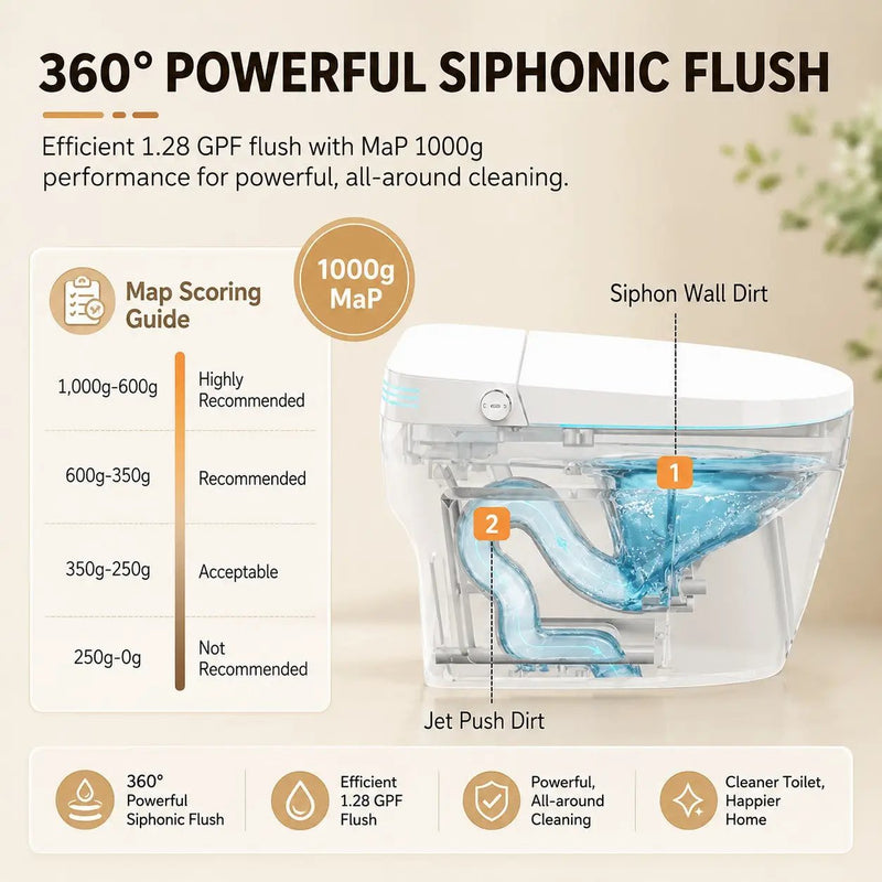 Smart Toilet With Bidet Built In by HouseOfZazla