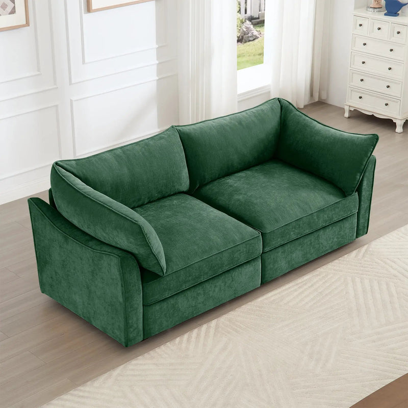 2 Seater Sofa With Pull Out Storage Drawers by HouseOfZazla