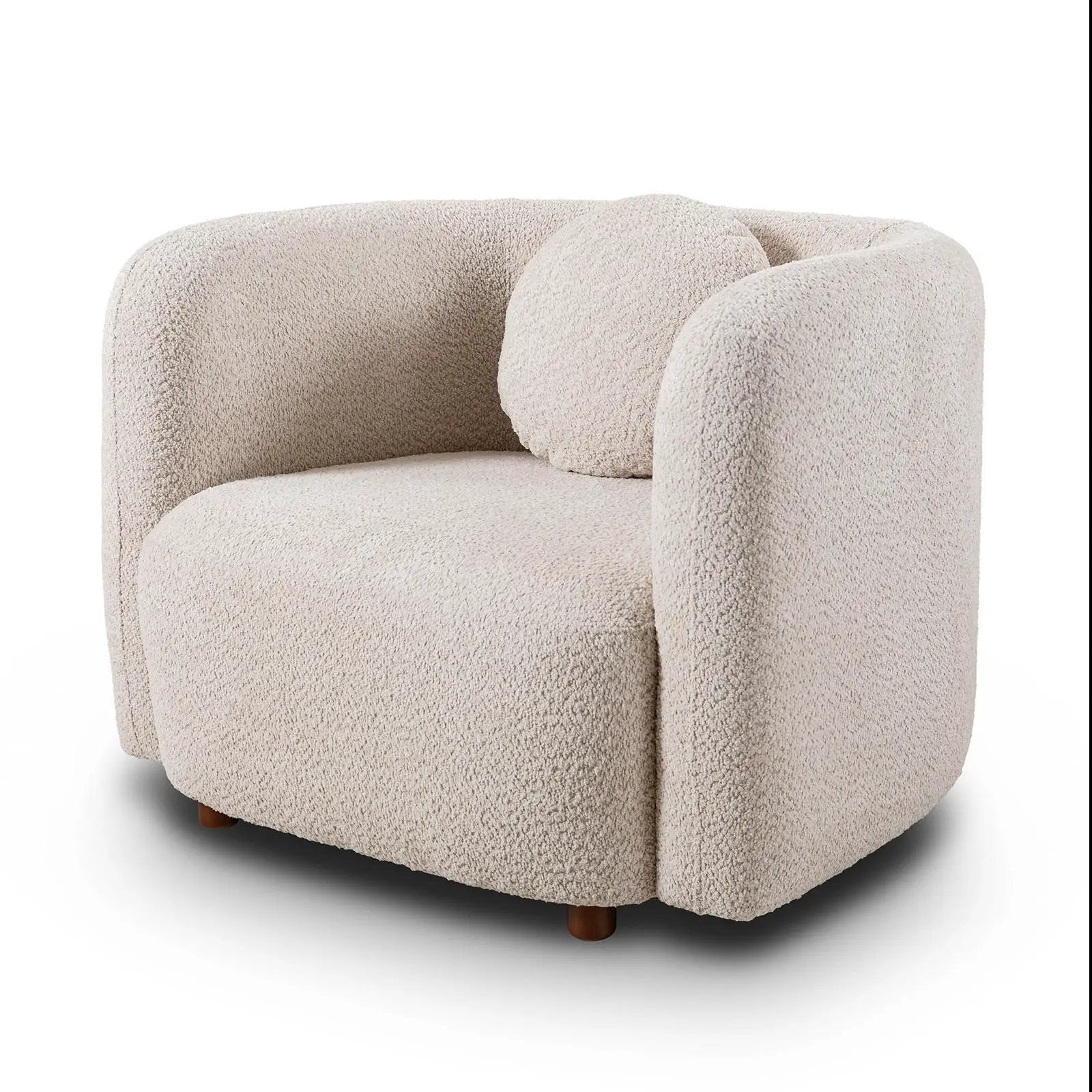 Japandi Style Accent Square Chair by Unique Piece Furniture