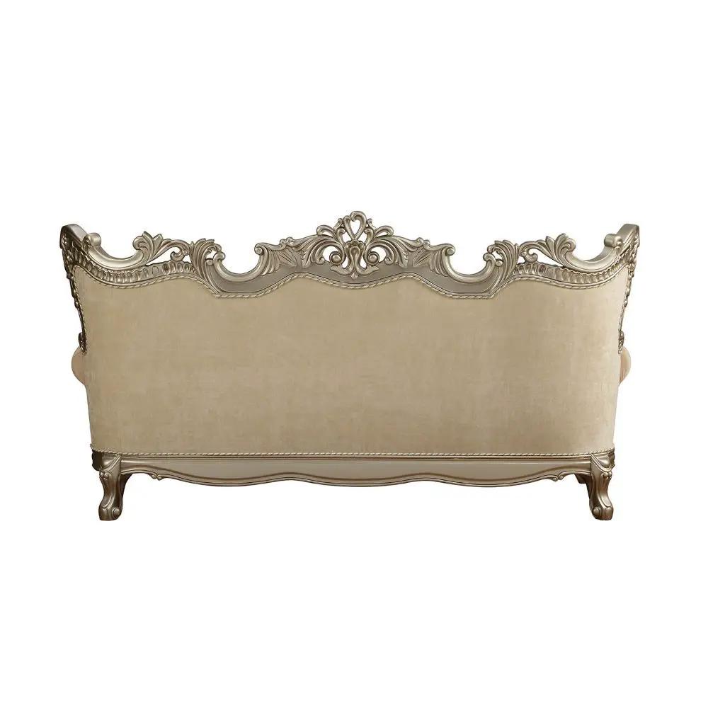 Ranita - Sofa With 7 Pillows - Fabric & Champagne by Unique Piece Furniture