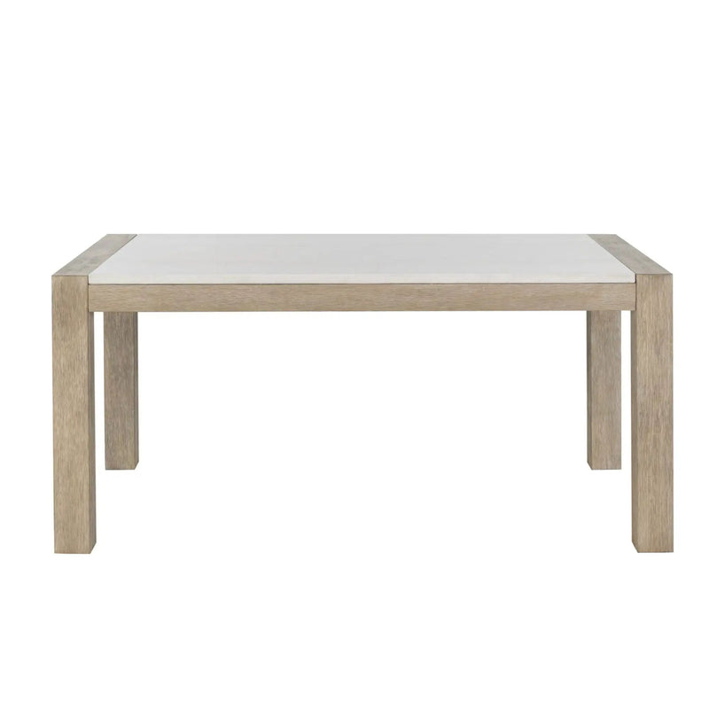 Vanilla - Real Marble Dining Table - Beige / Light Natural by Unique Piece Furniture