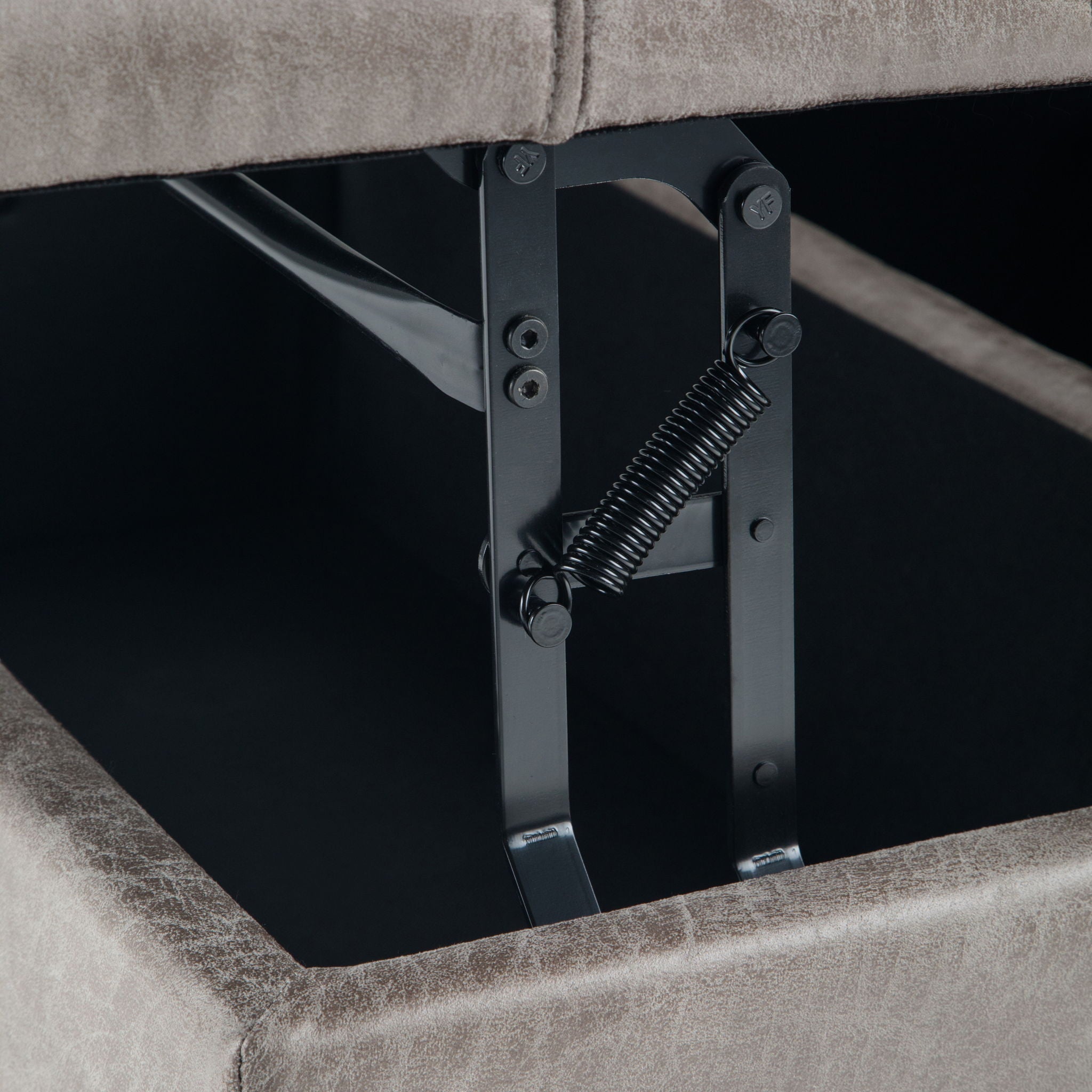 Harrison - Upholstered Coffee Table Storage Ottoman by HouseOfZazla
