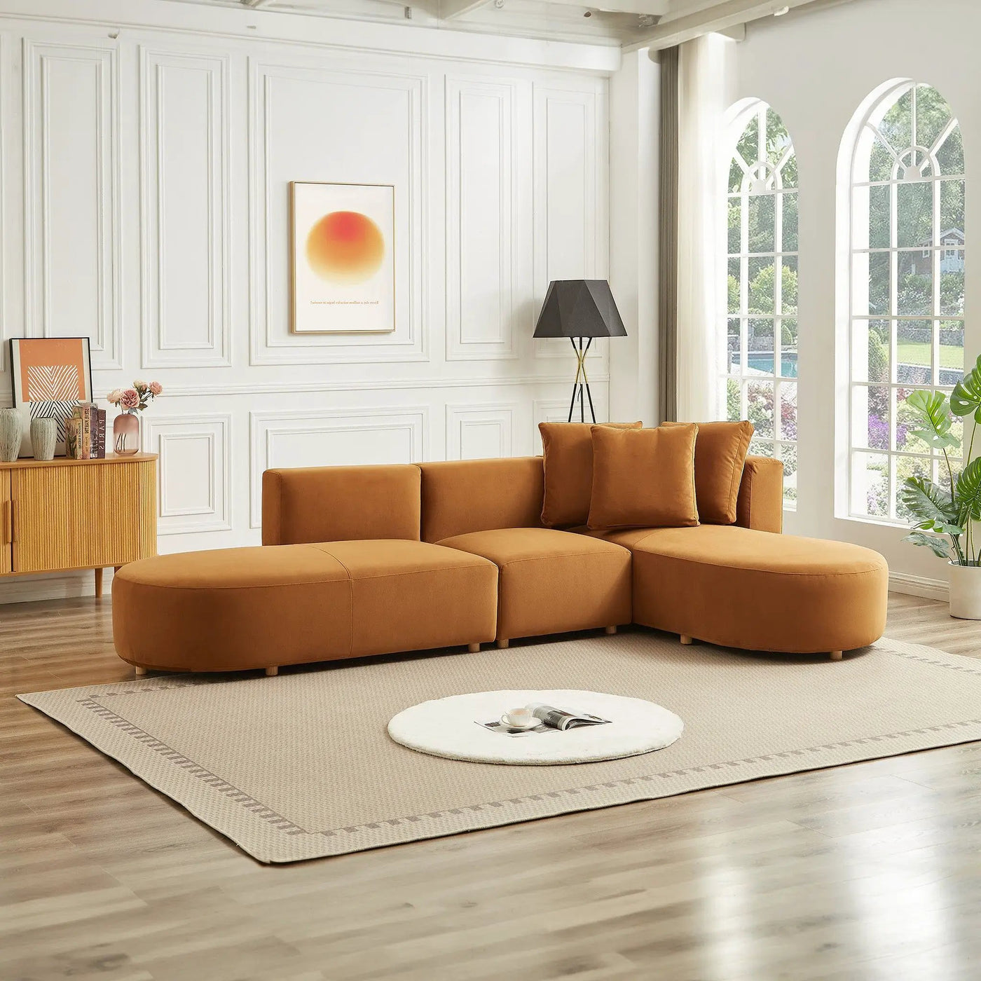 Orby - Stylish Sectional Sofa by Unique Piece Furniture