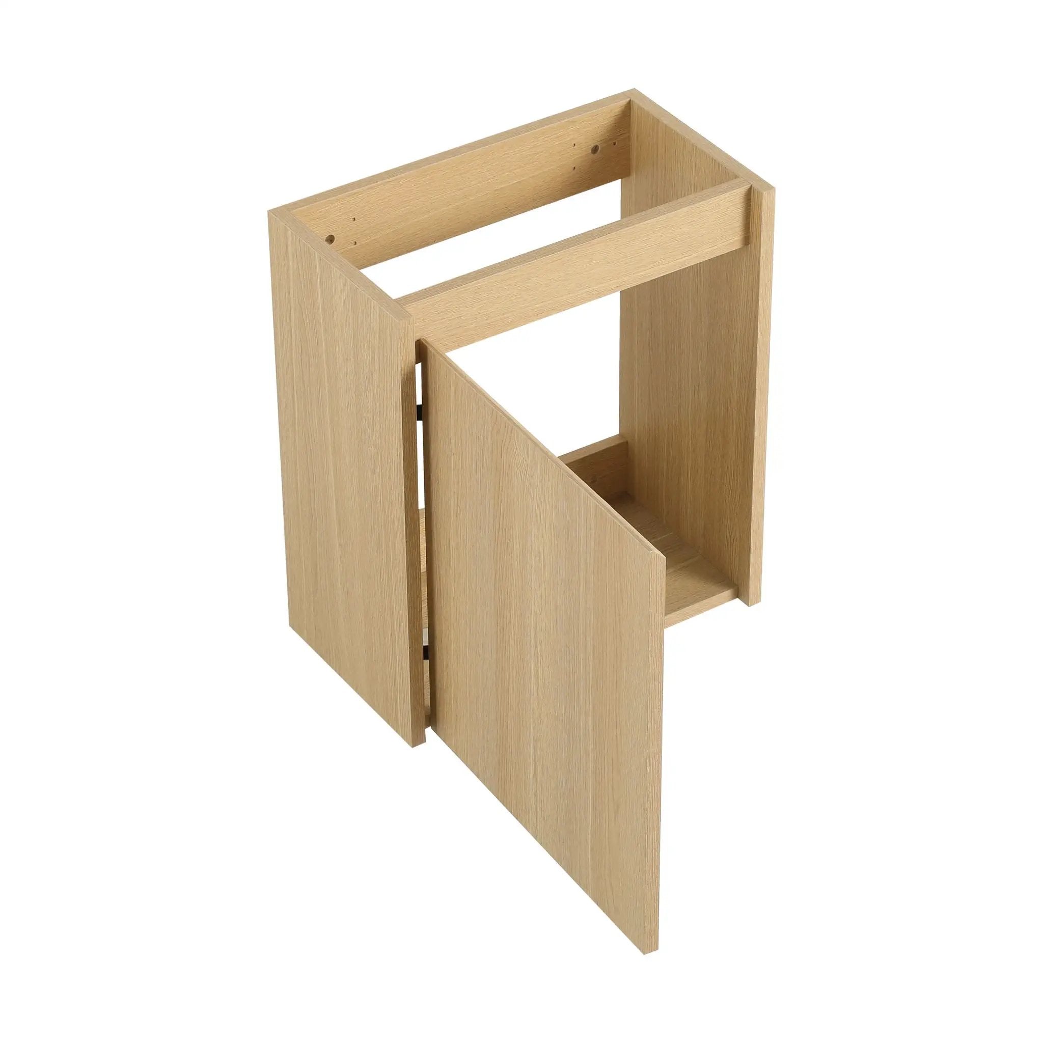 Modern Bathroom Vanity With Ceramic Basin, Wall Mounted Floating Sink Combo, Storage Cabinet by HouseOfZazla