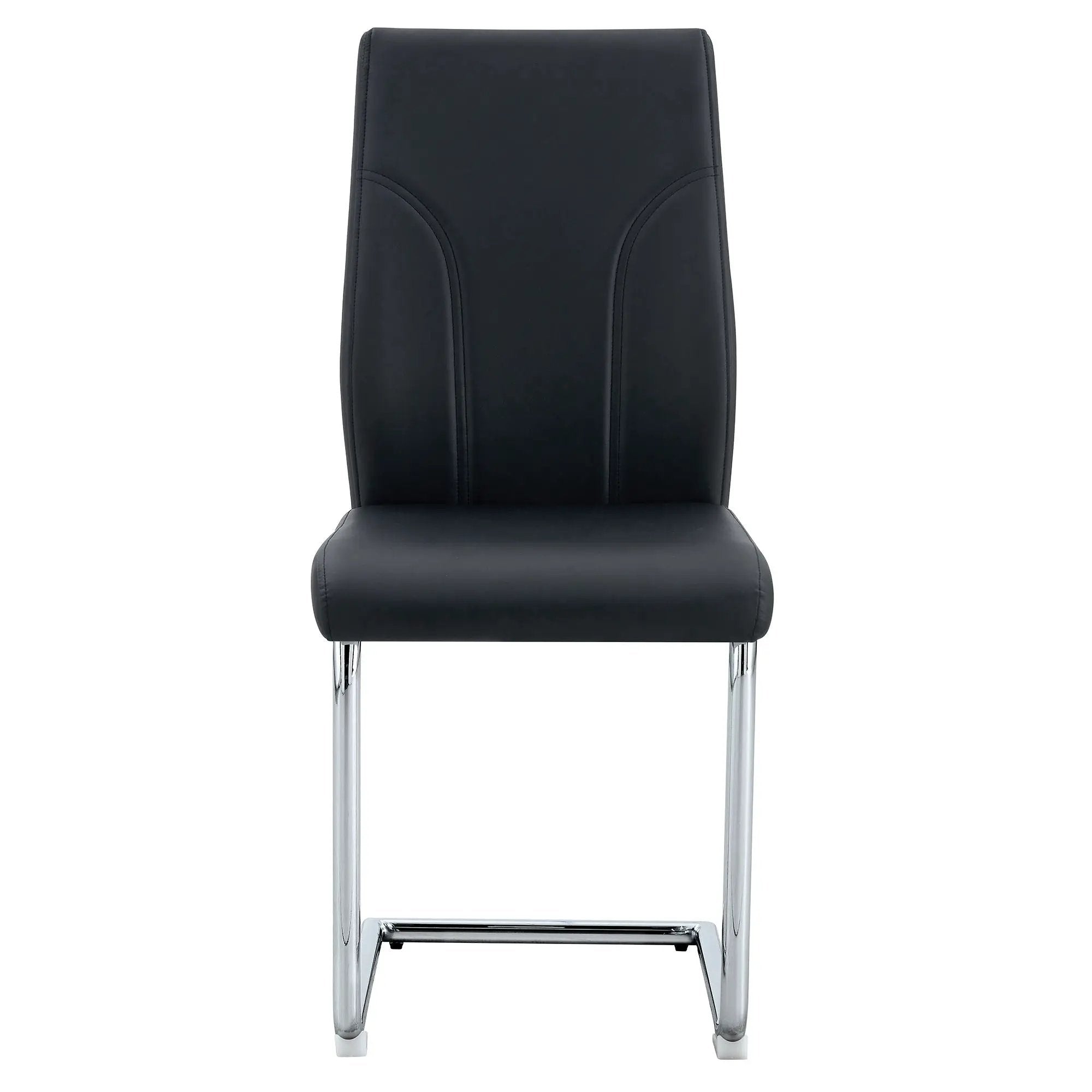 Modern Dining Chairs with High Backrest and Sturdy Legs by HouseOfZazla