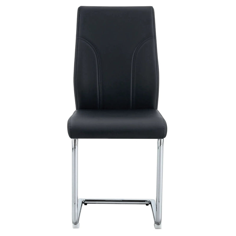 Modern Dining Chairs with High Backrest and Sturdy Legs by HouseOfZazla