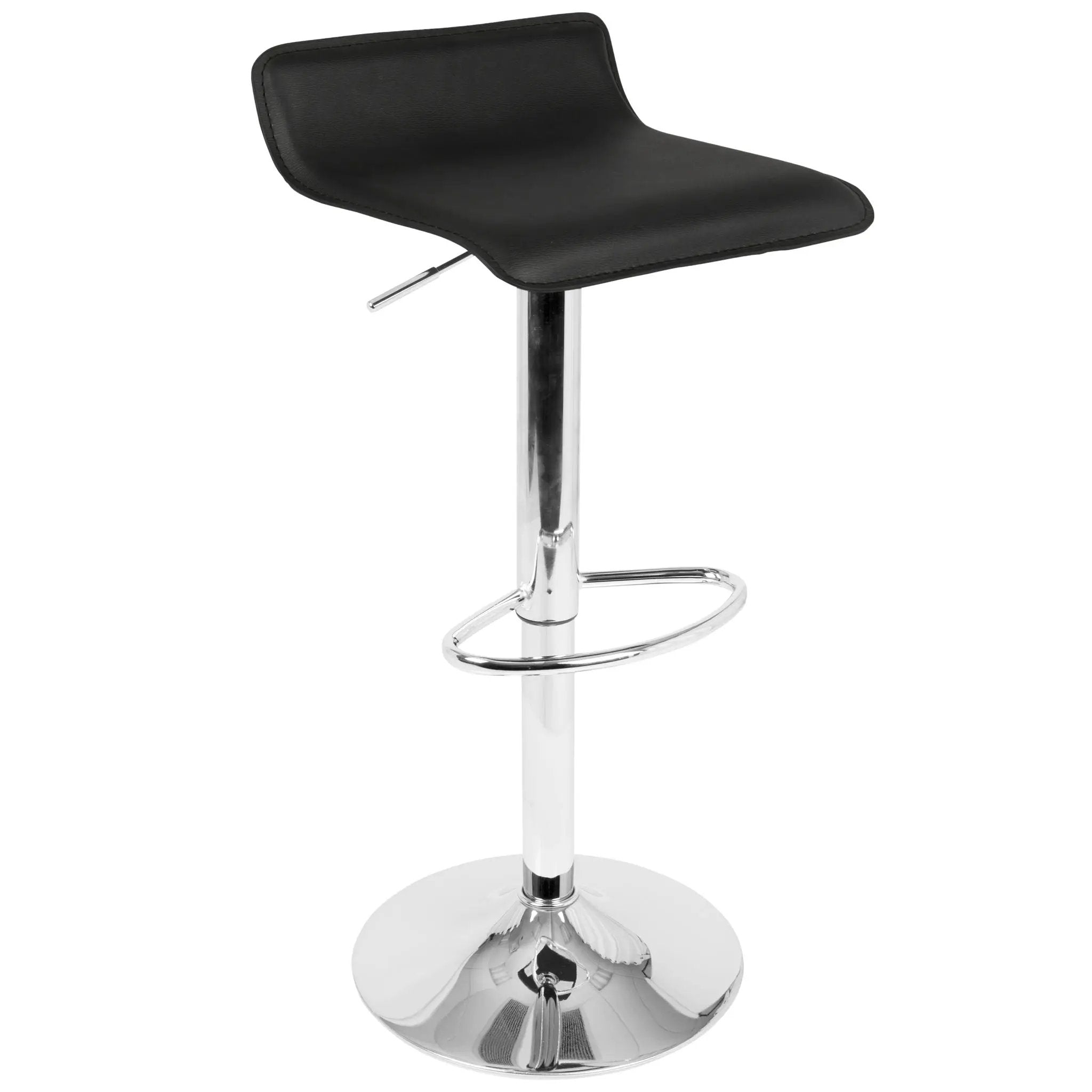 Ale - Contemporary Adjustable Barstool (Set of 2) by HouseOfZazla