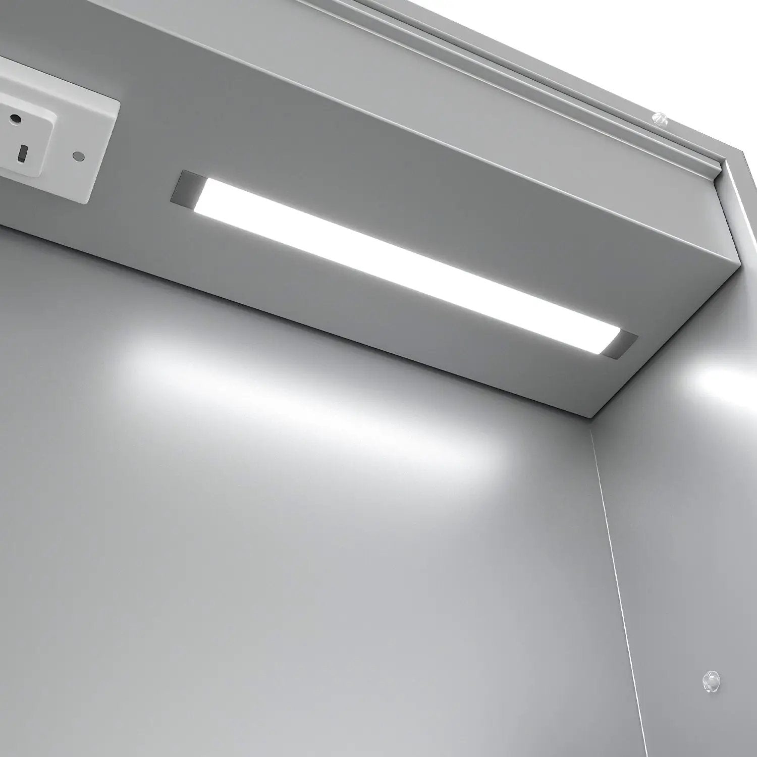 LED Lighted Medicine Cabinet with Mirror, 20x30 Inches by HouseOfZazla