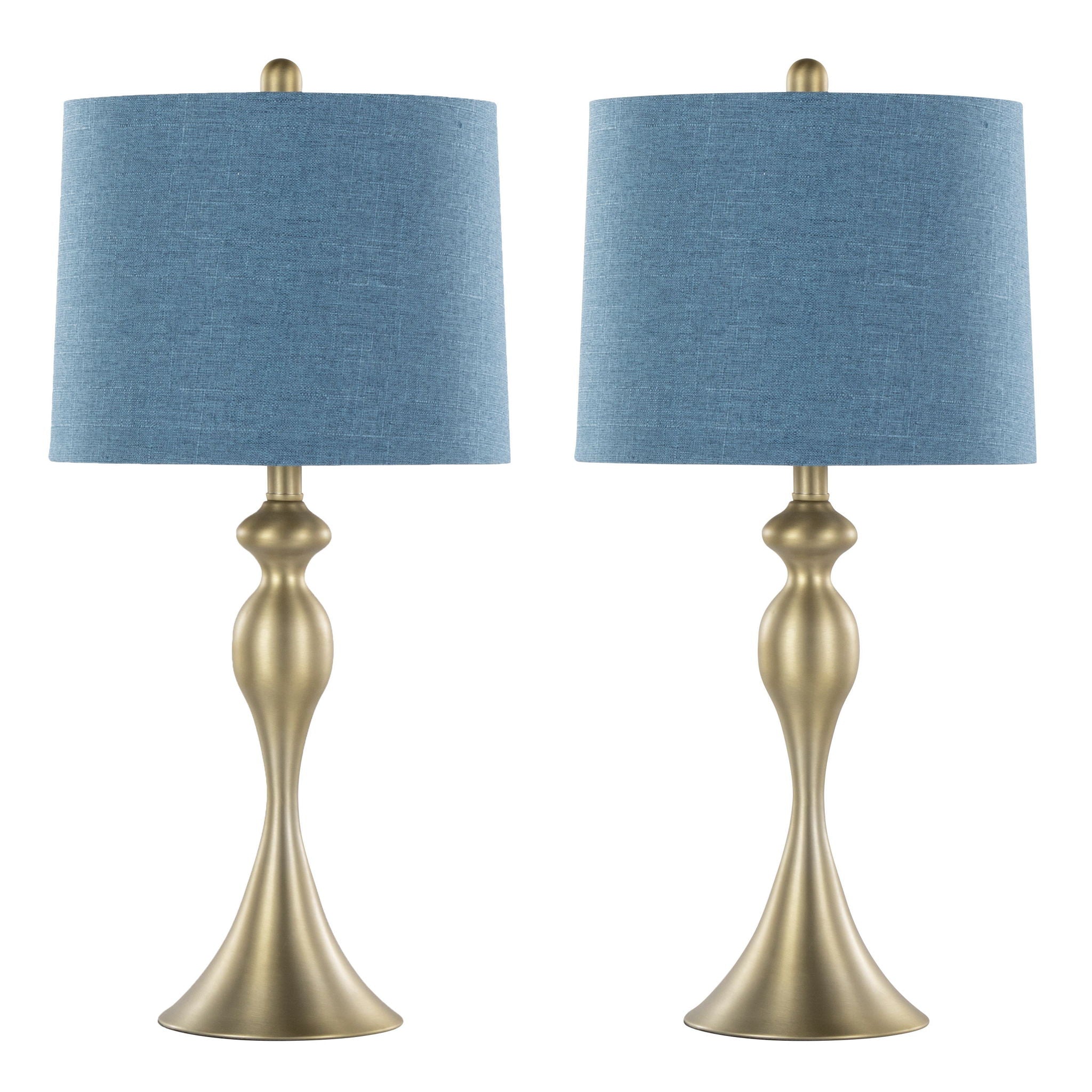 Ashland - Contemporary Elegant Design Table Lamp (Set of 2) by HouseOfZazla