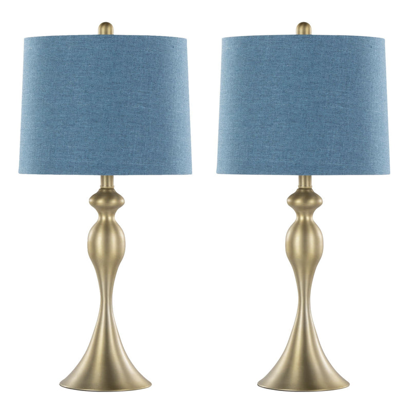 Ashland - Contemporary Elegant Design Table Lamp (Set of 2) by HouseOfZazla