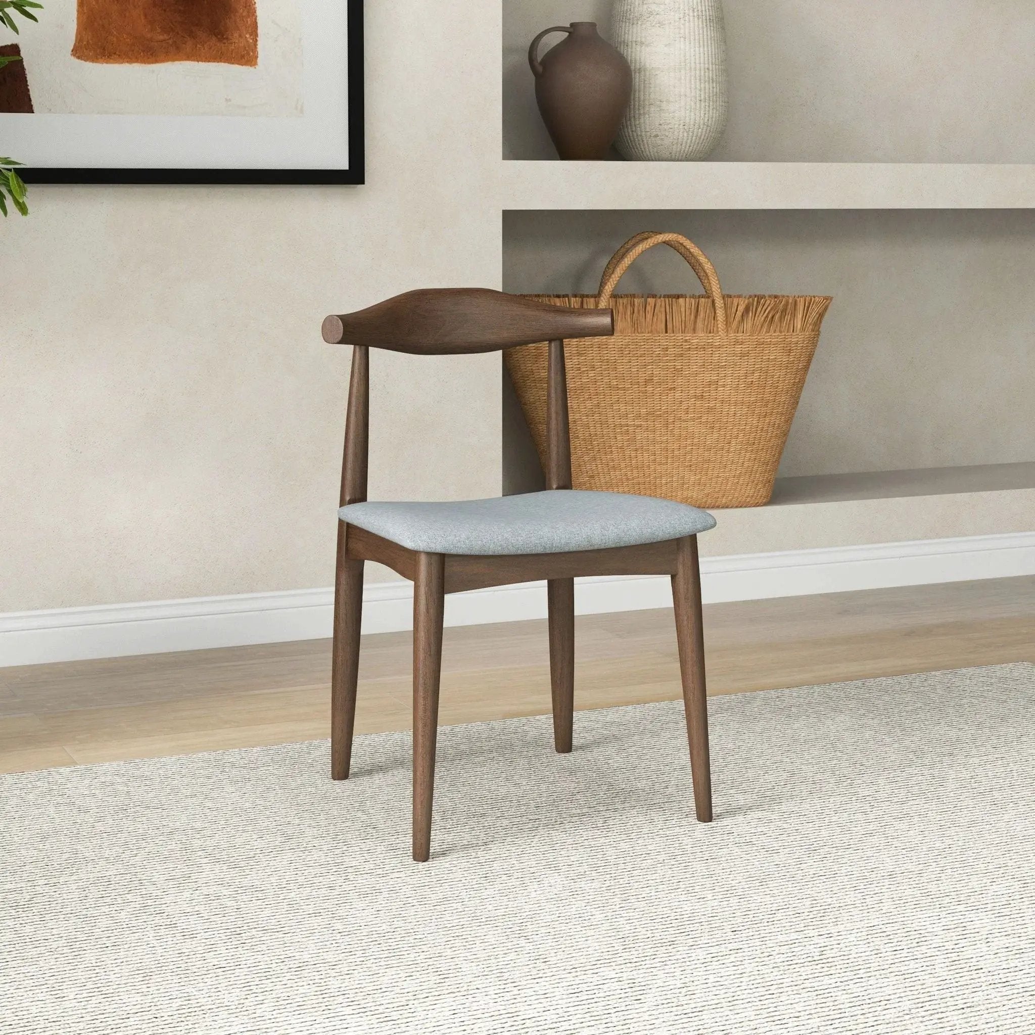 Brooklyn - Dining Chairs (Set of 2) - Gray by HouseOfZazla