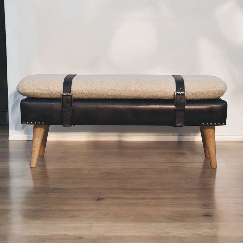 Buffalo - Hide Bench by Unique Piece Furniture