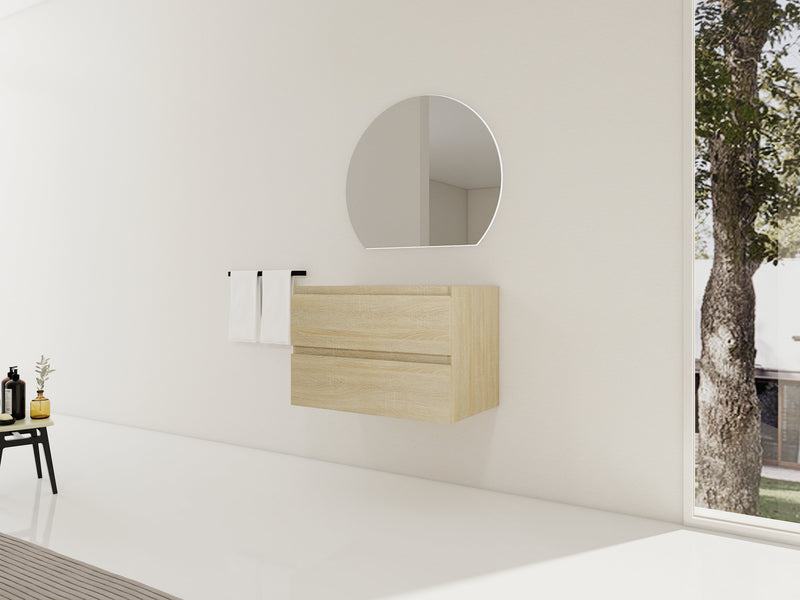 30" Wall-Mounted Bathroom Vanity Cabinet by HouseOfZazla