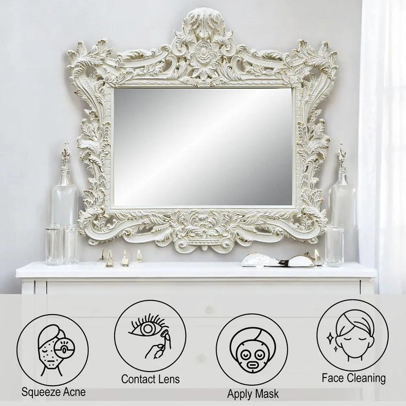 Adara - Mirror - Antique White by Unique Piece Furniture