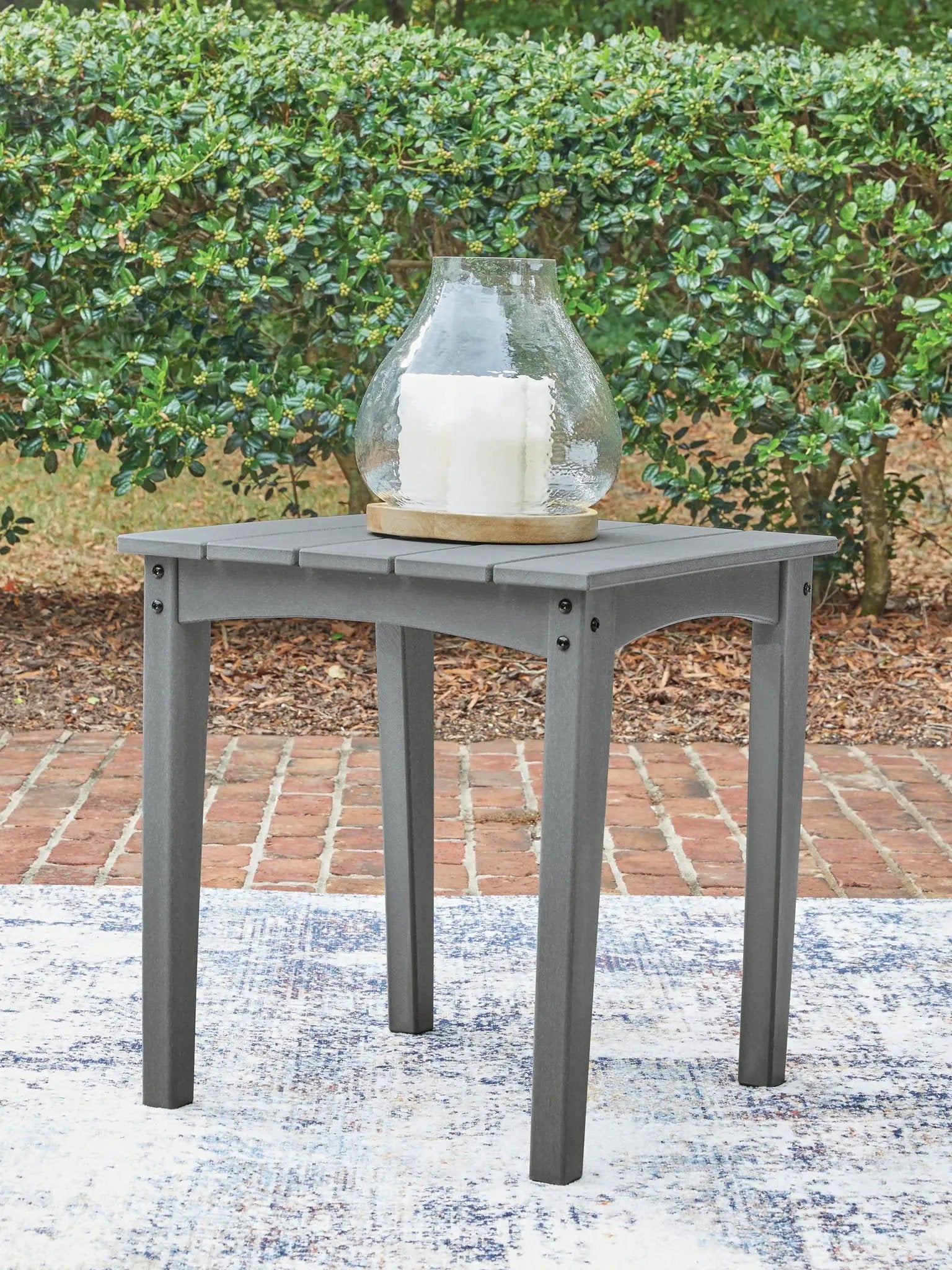 Cove Beach - Square End Table - Gray by Unique Piece Furniture