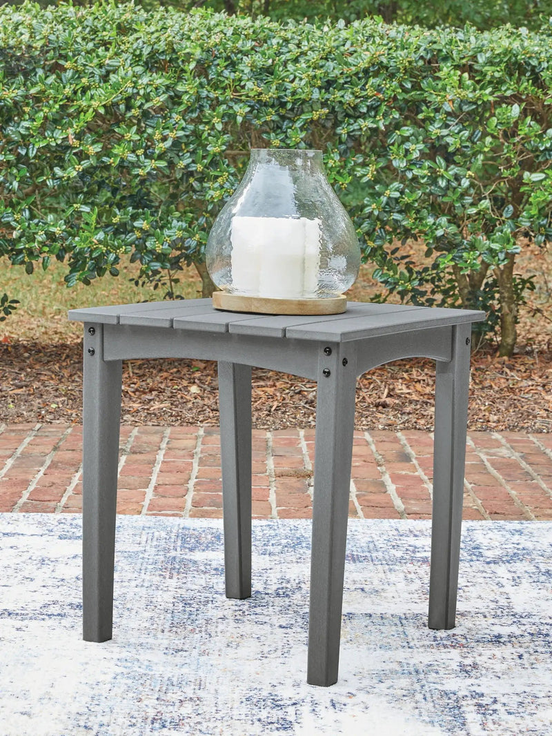 Cove Beach - Square End Table - Gray by Unique Piece Furniture