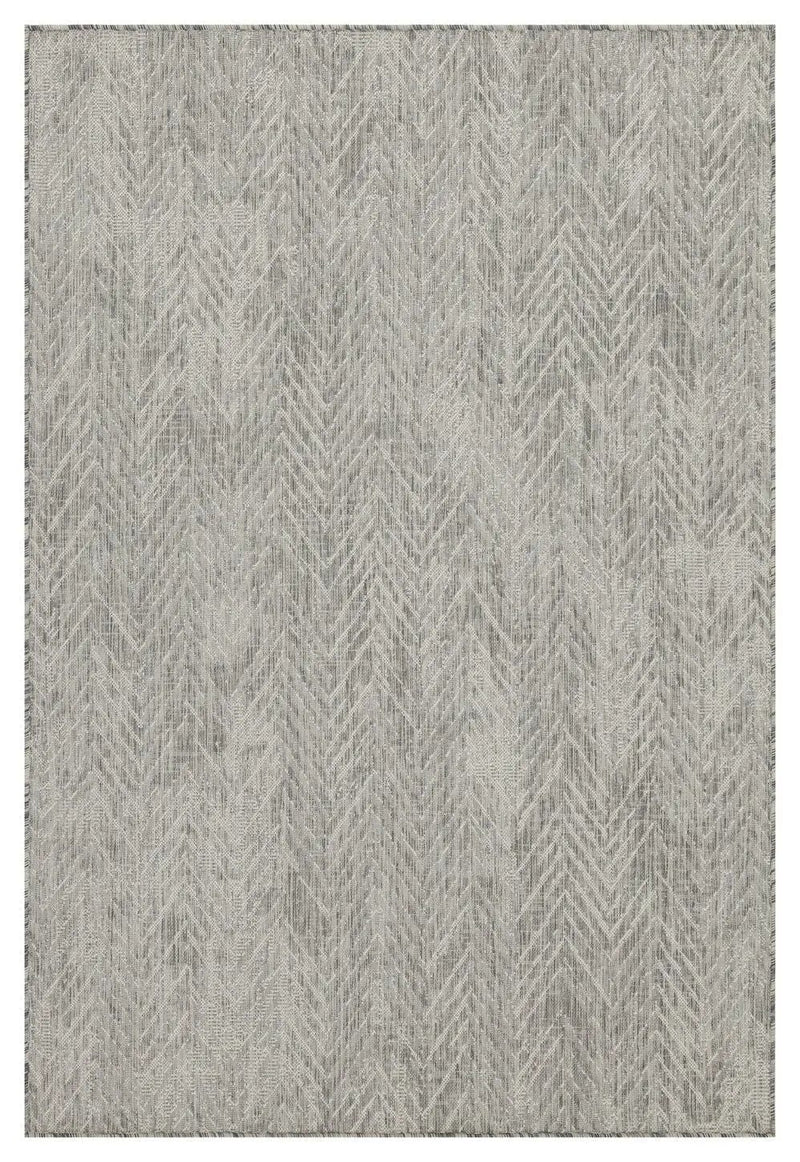 Sunshine - 5'3" X 7'3" Indoor, Outdoor Area Rug - Silver by Unique Piece Furniture