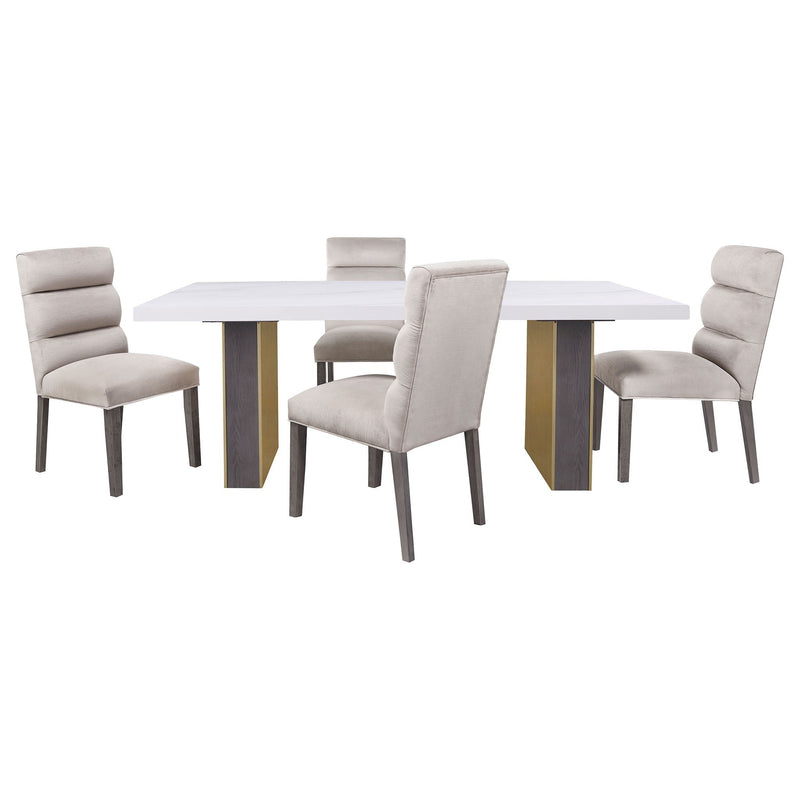 Highmore - Upholstered Dining Side Chair (Set of 2) by HouseOfZazla