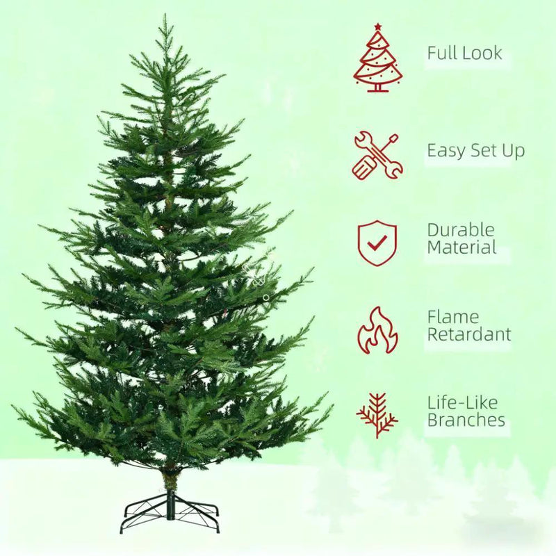 Nordic Pine Hinged Christmas Tree by HouseOfZazla