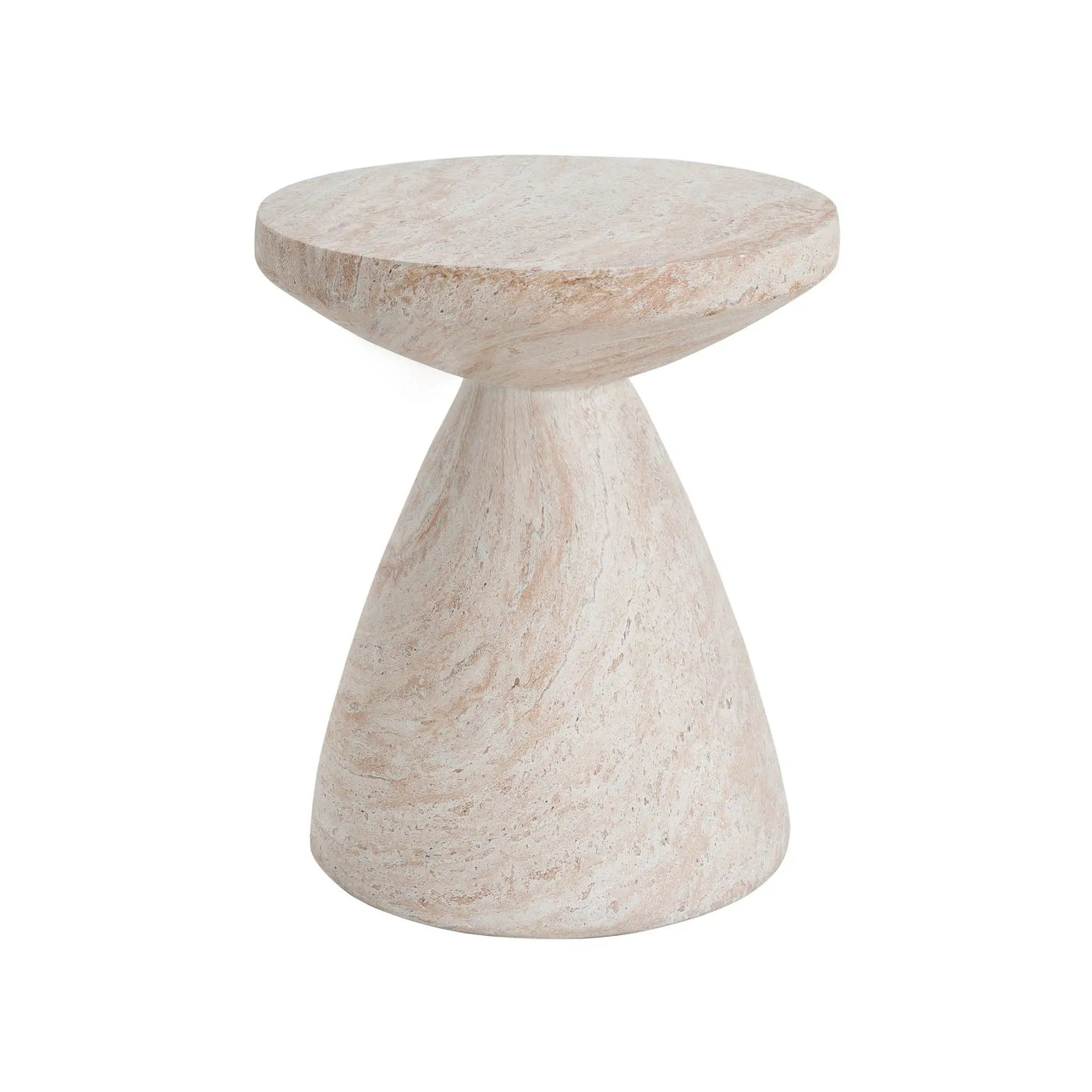 Outdoor / Indoor Lightweight Concrete Side Table by HouseOfZazla