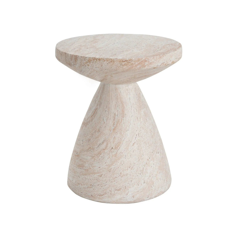 Outdoor / Indoor Lightweight Concrete Side Table by HouseOfZazla