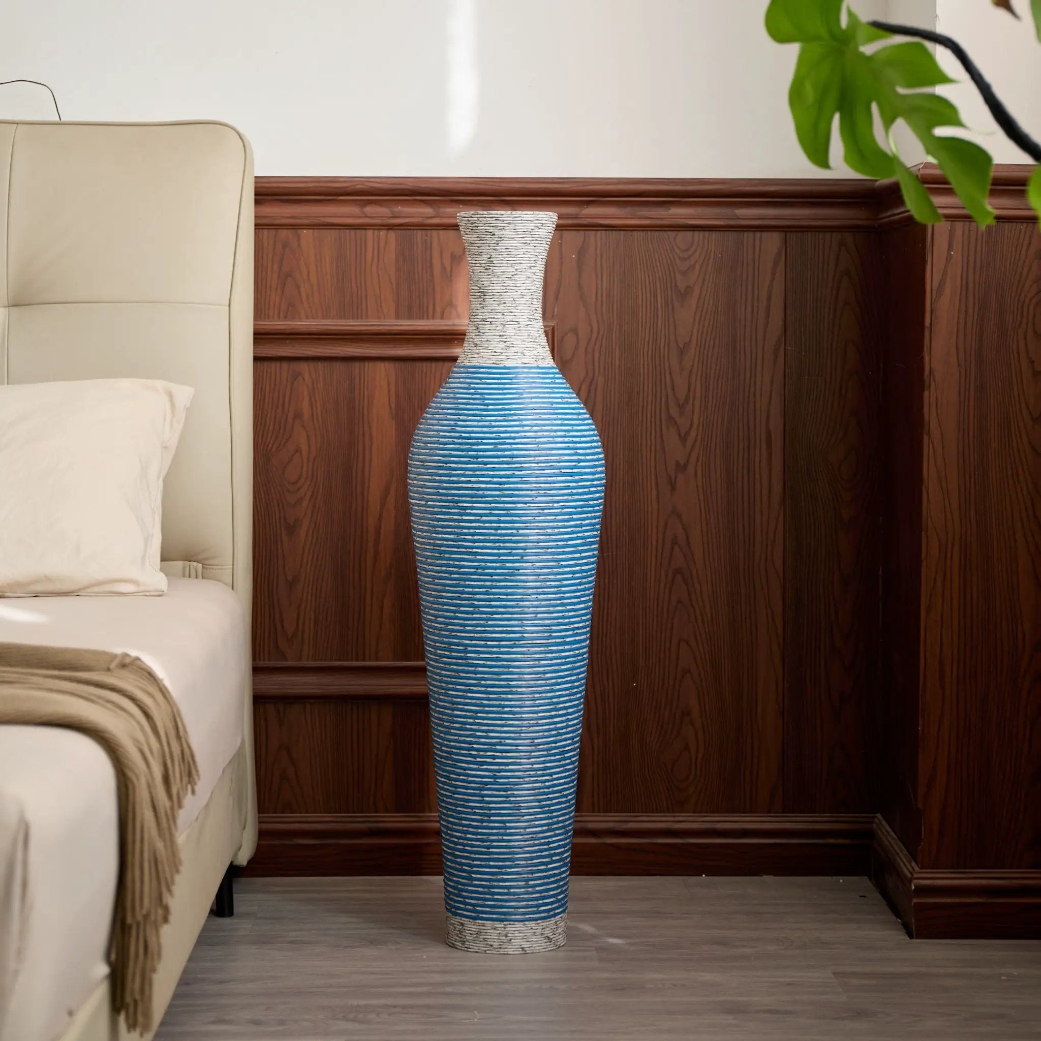 Classic And Neat Floor Vase, High Independent Flower Stand (Set of 3) by Unique Piece Furniture