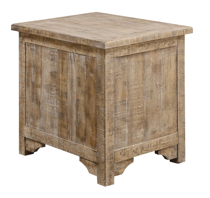Chair Side Table - Taupe by Unique Piece Furniture