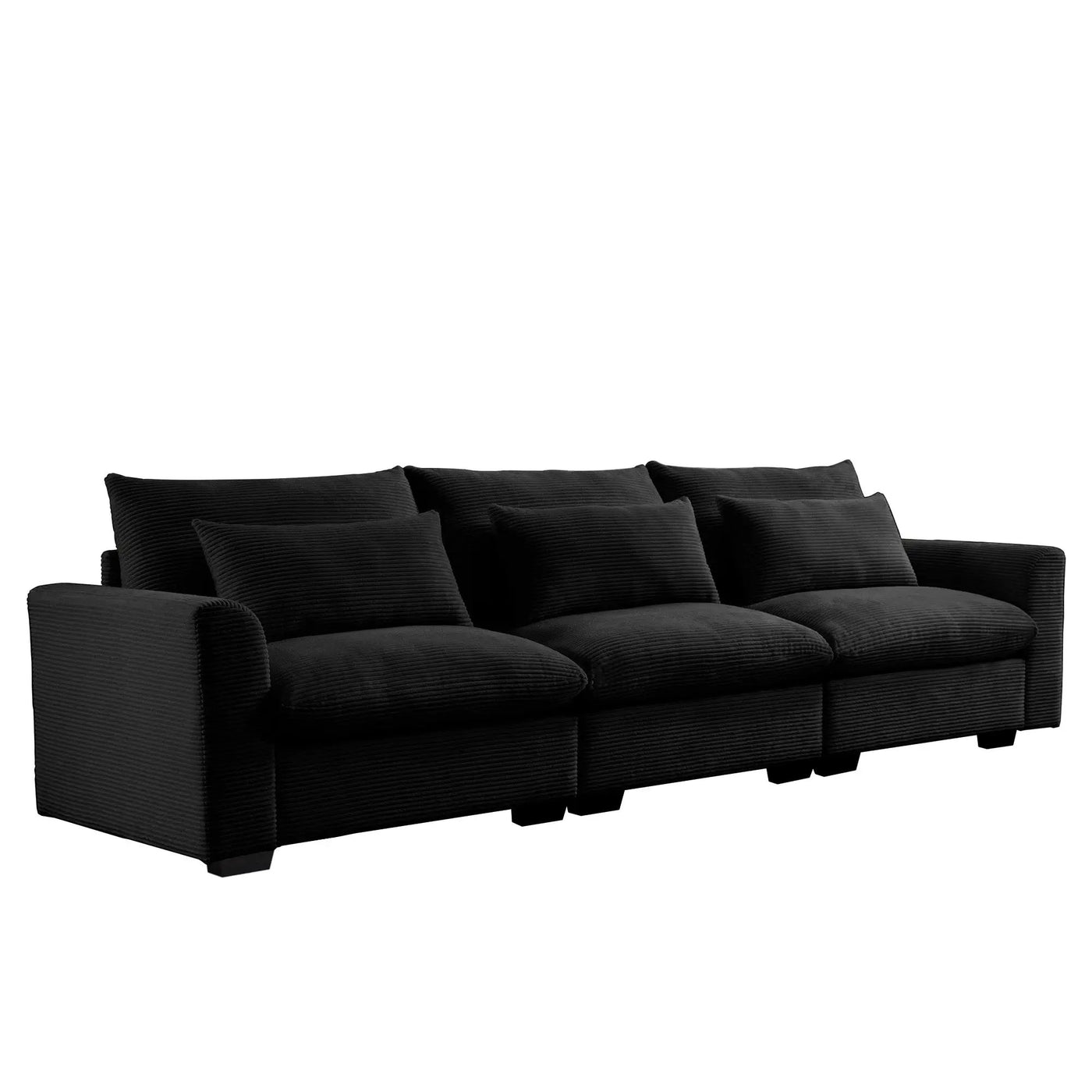 3 Seater Deep Seat Couch for Living Room by HouseOfZazla