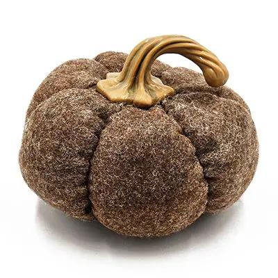 Pumpkin Ornament Decor For Holiday Harvest Festival Fall Festival & Thanksgiving (Set of 3) by Unique Piece Furniture