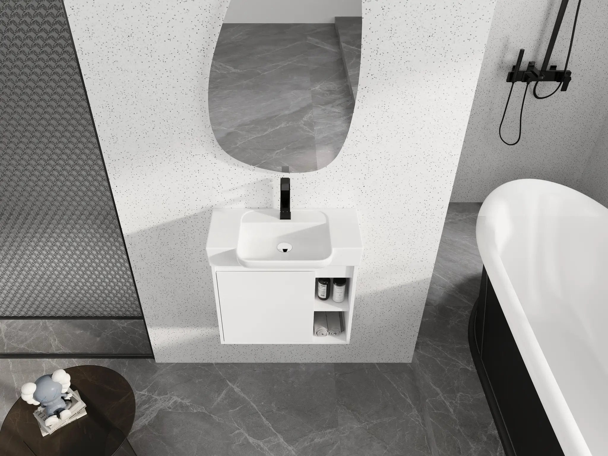 24'' Wall-Mounted Bathroom Vanity by HouseOfZazla