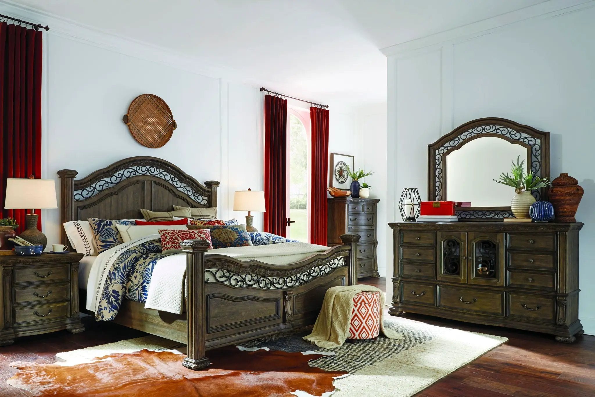 Durango - Drawer Nightstand - Willadeene Brown by Unique Piece Furniture